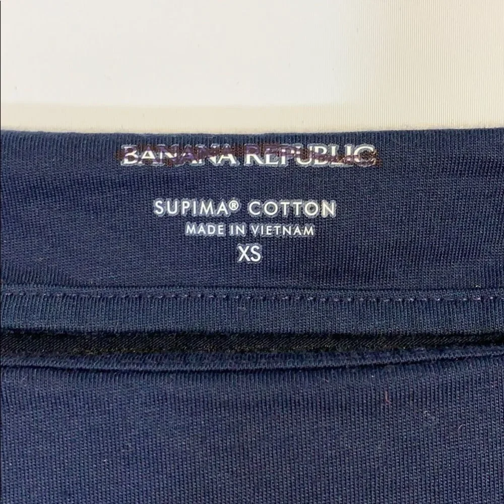 Banana Republic Supima Cotton Off The Shoulder Top - Picture 2 of 3